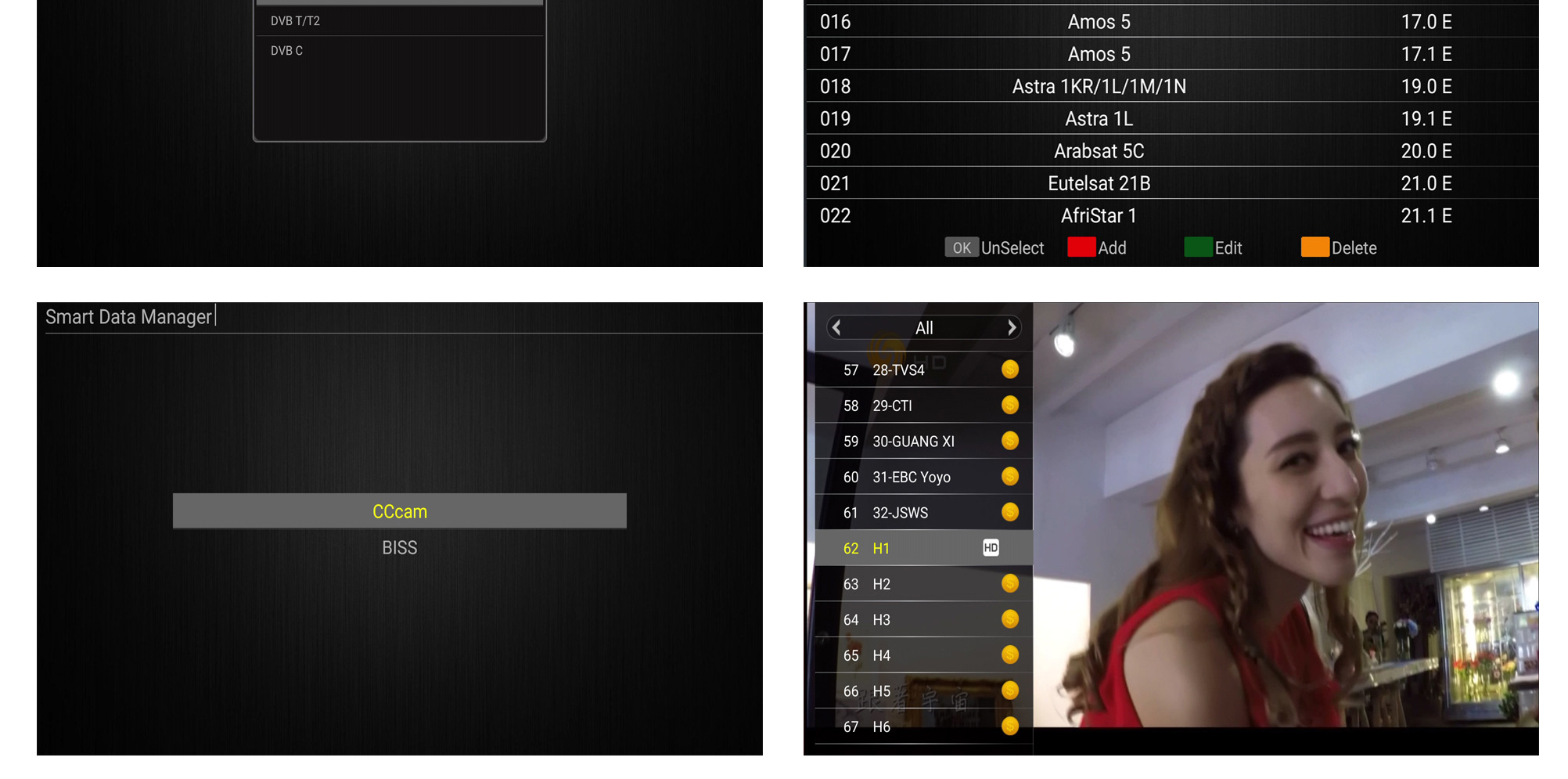 C300 Android DVB S2+T2/C