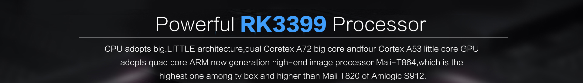 N6 Max RK3399 Android tv box