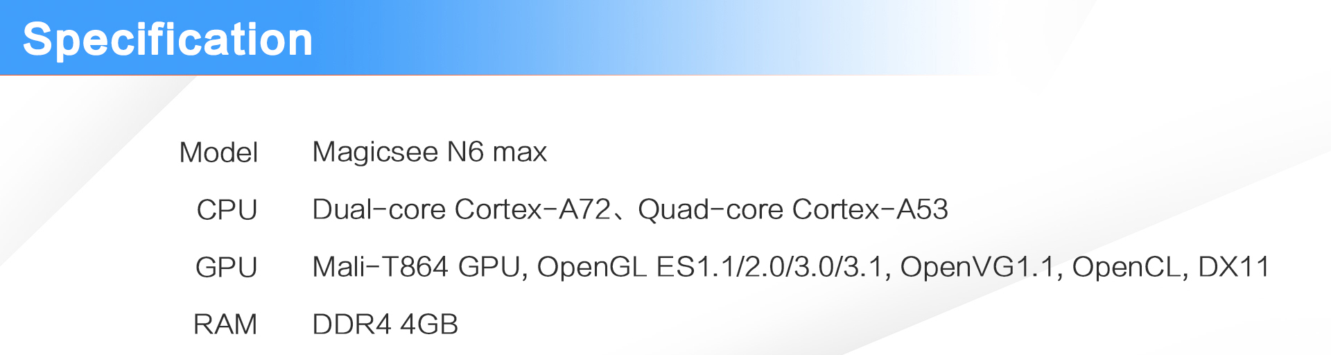 N6 Max RK3399 Android tv box