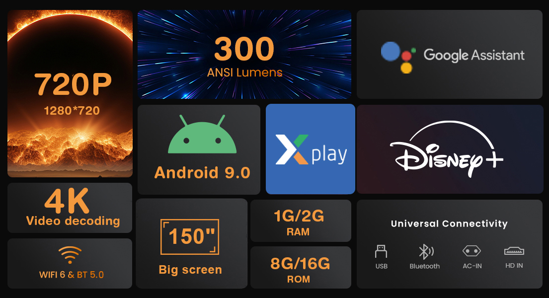 M50 Android Projector